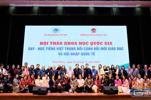 Trường ĐHSP Hà Nội 2 tổ chức hội thảo khoa học quốc gia về dạy – học tiếng Việt